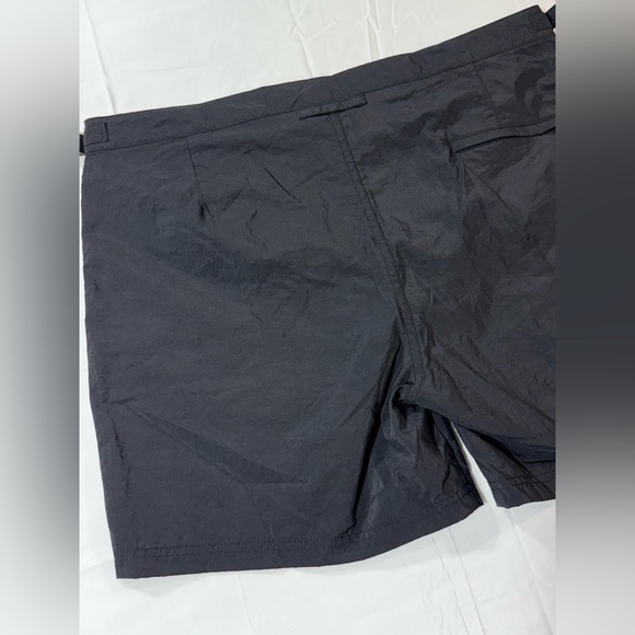 BUGATCHI Men's black nylon swim trunks size 38 - Picture 3 of 10